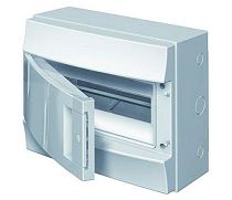 Бокс настенный Mistral41 12М непрозрачная дверь (с клемм) белый ABB