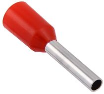 Наконечник НШВИ 1,0-08 1мм2 с изолированным фланцем (100шт/упак) GENERICA IEK