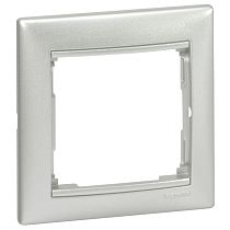 VALENA DIY Рамка 1-местная алюминий