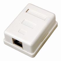 Розетка компьютерная внешняя 1-порт FTP RJ-45 (8P-8C), CAT 5e REXANT Розетка компьютерная внешняя 1-порт FTP RJ-45 (8P-8C), CAT 5e REXANT