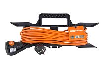 Удлинитель-шнур силовой на рамке УШз10  (штепс. гнездо, 10м ПВС 3х0,75) TDM