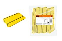 Заглушка для ЗКБ 1,5/2,5 мм2 желтая  TDM