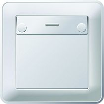 Wessen 59 Белый Выключатель карточный 16А (в сборе с рамкой) Systeme Electric (Schneider Electric)