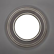 Светильник встраиваемый General GCL-GX53-H38 Круг 3-х уровневый Зеркальный