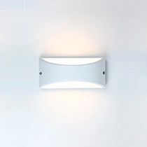 Фасадный светильник General GWL-GX53-M-IP65 Белый Малый Сплошной Глоусфера