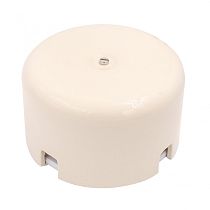 Распределительная коробка 90мм, керамика, цвет песочное золото B1-523-04