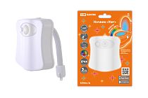 Ночник "Уют" 0,5 Вт, RGB, дат. движ., 3хААА,  TDM