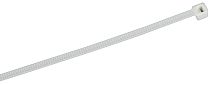Хомут P6.6 самозатухающий белый 2,5х100мм IEK