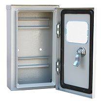 Корпус металлический IP54 ЩУРН 1/6 (под Меркурий 201.) (285х170х100) DIRECT ELECTRIC