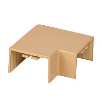 Поворот 90 гр. (25х16) (4 шт) светлое дерево EKF-Plast