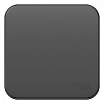 Blanca открытая установка с изолированной пластиной Антрацит Переключатель 1клавишный  10А Systeme Electric (Schneider Electric)