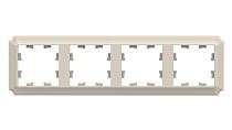 AtlasDesign Antique Рамка 4-постовая, универсальная, Бежевый Systeme Electric (Schneider Electric)