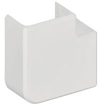 METRA MINI Поворот на 90град 15х10мм белый