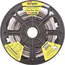 Лента светодиодная Navigator NLS-3528WW60-4.8-IP67-220V уп. 20м