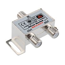 Делитель ТВ х 2 + 3шт. F BOX 5-1000МГц Silver REXANT