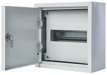 Корпус металлический навесной 250х250х120, 9 модулей IP31, ЩРН-9  DEKraft