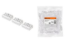 Клемма пружинная соединительная КСП5-3L+N+PE, 16 A  TDM