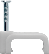 Скоба крепежная Navigator прямая с гвоздем d14мм NCS-14-50 (уп.50шт)