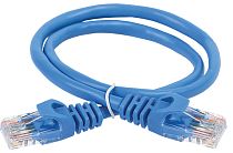 ITK Коммутационный шнур кат. 6 UTP PVC 5м синий IEK ITK Коммутационный шнур кат. 6 UTP PVC 5м синий IEK