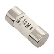 Плавкая вставка цилиндрическая ПВЦ (22х58)  16А EKF PROxima