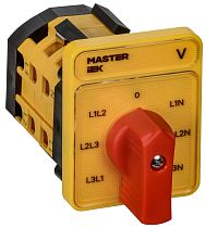 Переключатель кулачковый стандартная рукоятка 16А схема 66 IEK