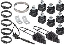 Комплект для подключения абонентов АСИП-3 фазный IEK