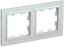 BRITE Рамка 2-местная РУ-2-БрЖ жемчуг  IEK