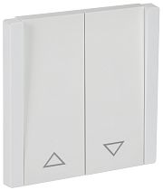 FORTE&PIANO Выключатель жалюзи 10А FP211 белый IEK