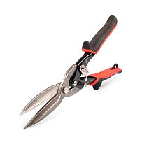 Ножницы по металлу прямые удлиненные НМА-300 SL серия ПРОФИ для резки листового металла из низкоуглеродистой стали толщиной до 0.94 мм КВТ