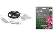 Комплект светодиодной ленты SMD2835-60 LED/м-12 В-4,8 Вт/м-IP65-6000 К (3 м), 18 Вт  TDM