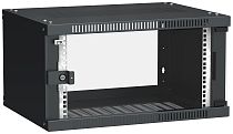 ITK Шкаф LINEA WE 6U 600x450мм дверь стекло черный IEK ITK Шкаф LINEA WE 6U 600x450мм дверь стекло черный IEK