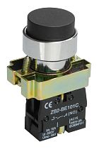 Кнопка управления LAY5-BL21 без подсветки черная 1з  IEK