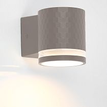 Фасадный светильник General GWL-GX53-M-IP65 Графит с боковым рассеивателем Кирпич