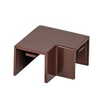 Поворот 90 гр. (16х16) (4 шт) темное дерево EKF-Plast