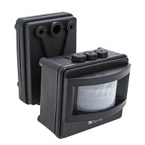 ИК датчик движения MS-01 черный на прожектор 1200Вт 120гр. до 12м IP44 EKF PROxima ИК датчик движения MS-01 черный на прожектор 1200Вт 120гр. до 12м IP44 EKF PROxima