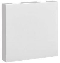 Заглушка (2 модуля) белая (2шт/компл)