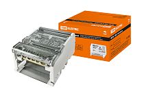 Модульный распределительный блок на DIN-рейку МРБ-100 4П 100А 4х7 групп  TDM