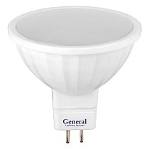 Лампа Светодиодная General  GLDEN-MR16-10-GU5.3-12-6500 1/10/100