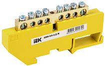 Шина PE "земля" на DIN-изоляторах ШНИ-6х9-8-Д-Ж  IEK