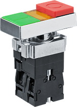 Кнопка Navigator 82 808 NBI-B-01 I-0 d22мм 230В NO+NC