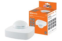 Датчики движения инфракрасные ДДП-04 2000Вт, 10-1800с, 4х20м , 3+лк, 120(сбоку)+360(сверху)гр, IP20,  TDM