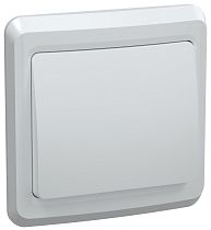 Выключатель одноклавишный СП Вега 10А IP20 ВС10-1-0-ВБ белый  IEK