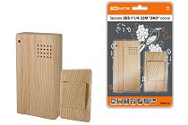 Звонок ЗББ-11/4-32М "ЭКО" сосна (беспр., бат.)  TDM