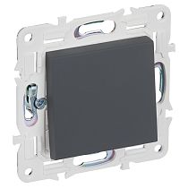 SKANDY Выключатель 1-клавишный перекрестный 10А SK-V03G графит IEK