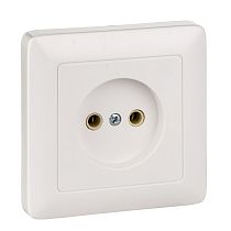 ХИТ скрытая установка Белый Розетка без заземления, 16А Systeme Electric (Schneider Electric)