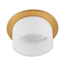 Светильник встраиваемый General GCL-GX53-H18 Цилиндр Золото Светильник встраиваемый General GCL-GX53-H18 Цилиндр Золото