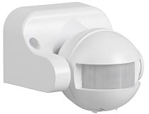 Датчик движения ИК настенный 1100w 180град. 12м IP44 белый  IEK