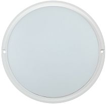 Светильник светодиодный ЖКХ ДПО 4004 18Вт 4000К IP54 круг белый  IEK