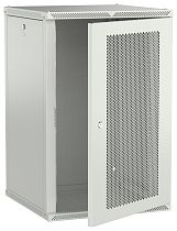 ITK LINEA W Шкаф настенный 18U 600х600мм дверь перфорированная серый 2.0