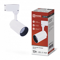 Светильник трековый светодиодный TR-07-TL 15Вт 4000К 1500Лм IP40 24 градуса белый серии TOP-LINE IN HOME